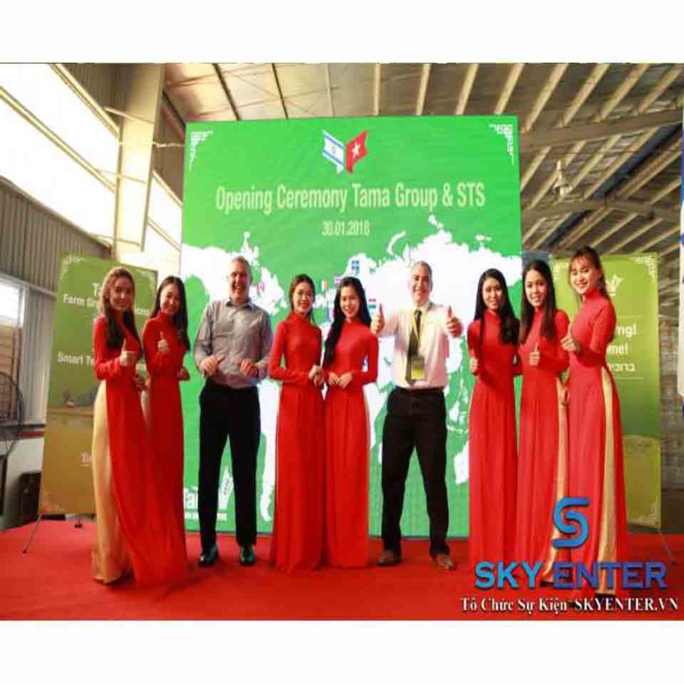 Cho Thuê PG Event Khánh Thành Nhà Xưởng TAMA Group